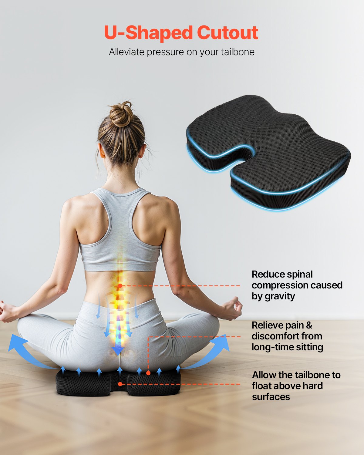 Coussin à mémoire de forme en gel rafraîchissant | Lavu Home