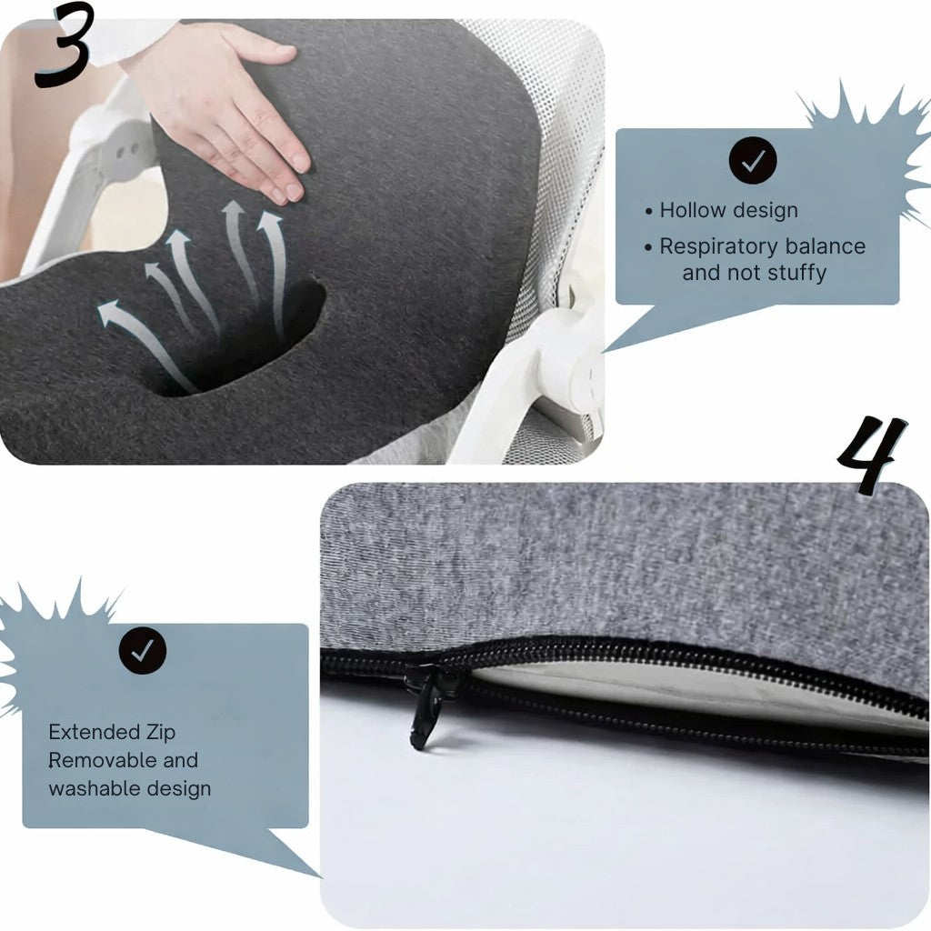 Coussin en mousse à mémoire de forme moulé | Lavu Home
