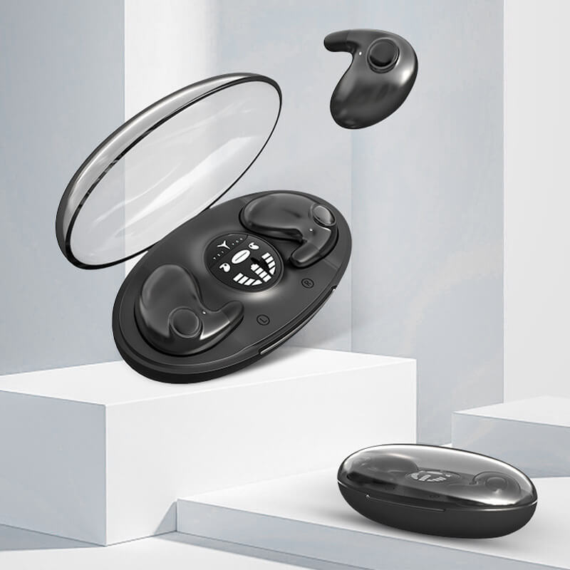 Écouteurs de sommeil ultra fins, noir | Lavu Home
