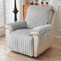 Housse de fauteuil relax matelassée à carreaux | Lavu Home