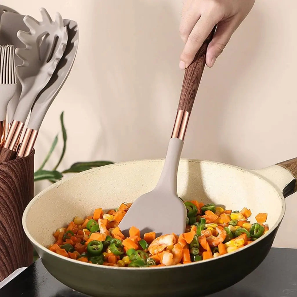 Lot d’ustensiles de cuisine en silicone | Lavu Home
