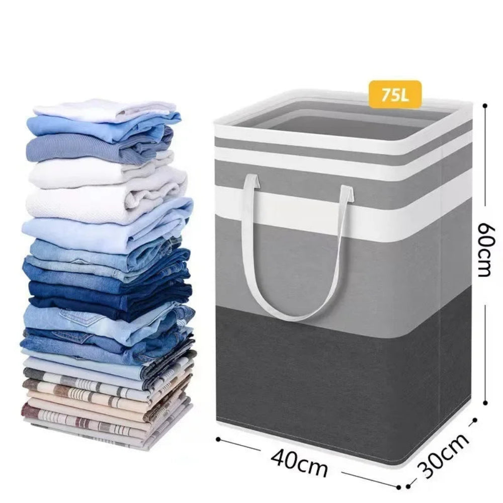 Panier à linge rectangulaire pliable | Lavu Home
