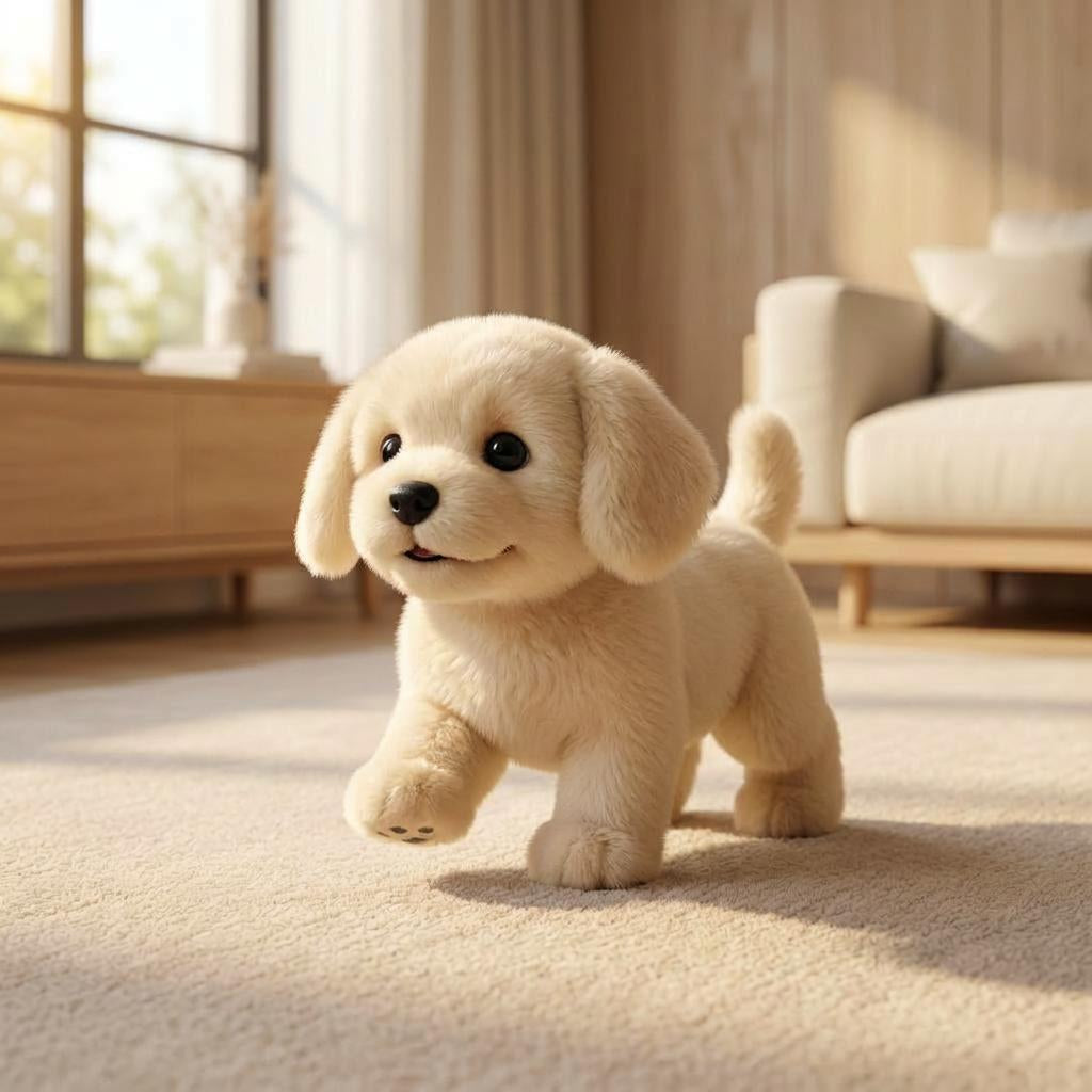 Peluche chiot interactive | Lavu Home