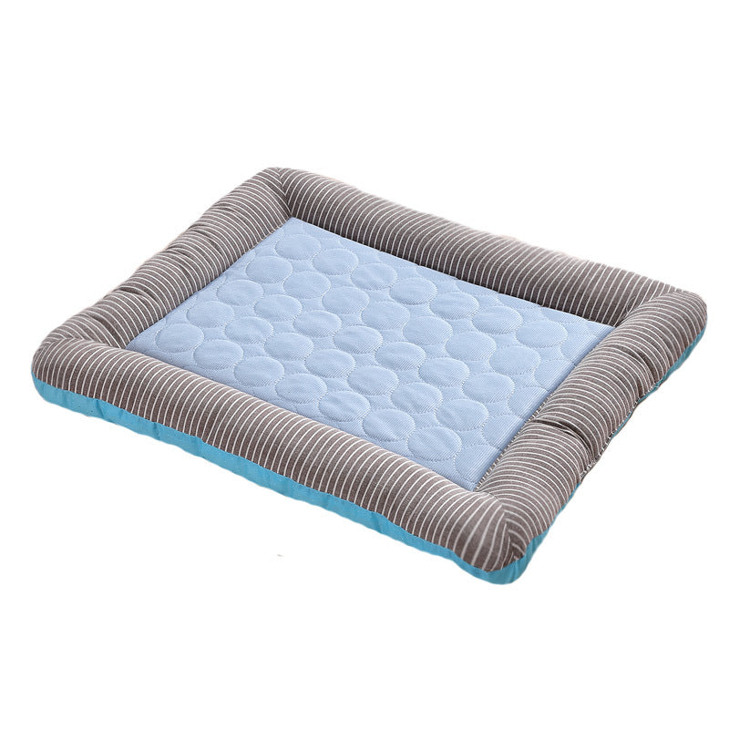 Tapis rafraîchissant matelassé pour animaux, bleu | Lavu Home