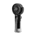 Ventilateur brumisateur portatif à main 4 vitesses ventilateur brumisateur à eau accessoire rafraîchissant d’été charge USB fournitures d’été mini ventilateur d’extérieur