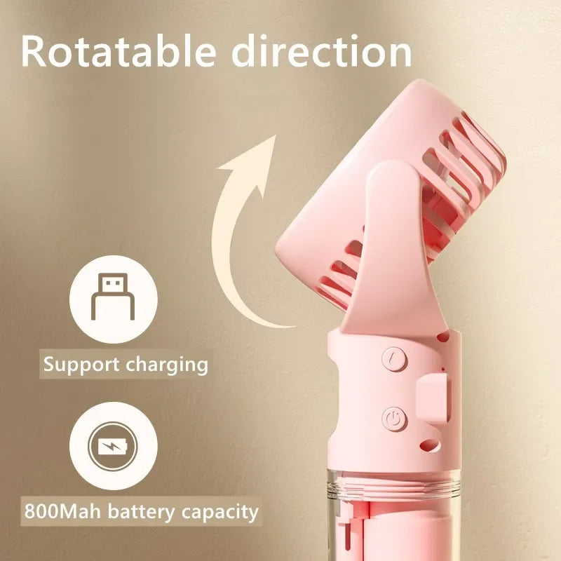 Ventilateur brumisateur portatif, rose | Lavu Home