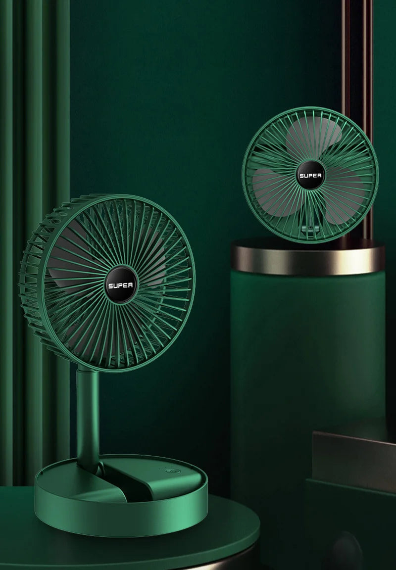 Ventilateur de bureau télescopique portatif | Lavu Home