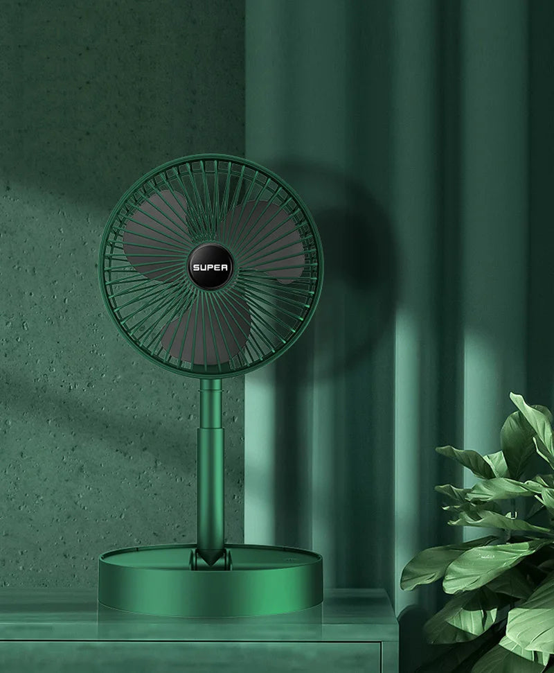 Ventilateur de bureau télescopique portatif | Lavu Home